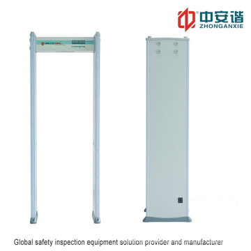 Door Frame Metal Detector 3D Infrared Design Metal Detector with LED Indicating Lights